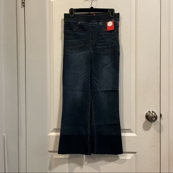 Spanx Cropped Flare Denim Jeans - Picture 4 of 5